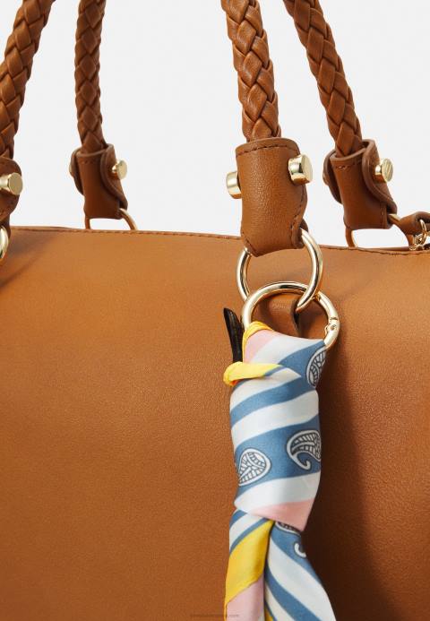 mujer bolso coñac Anna Field 84Z82311