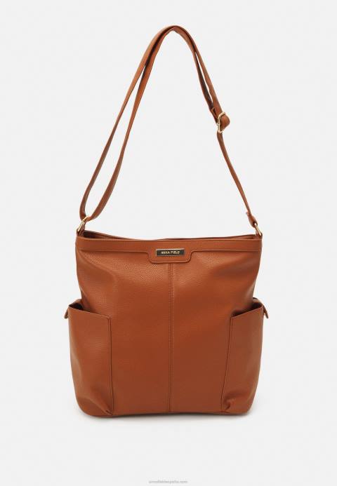 mujer bolso coñac Anna Field 84Z82362