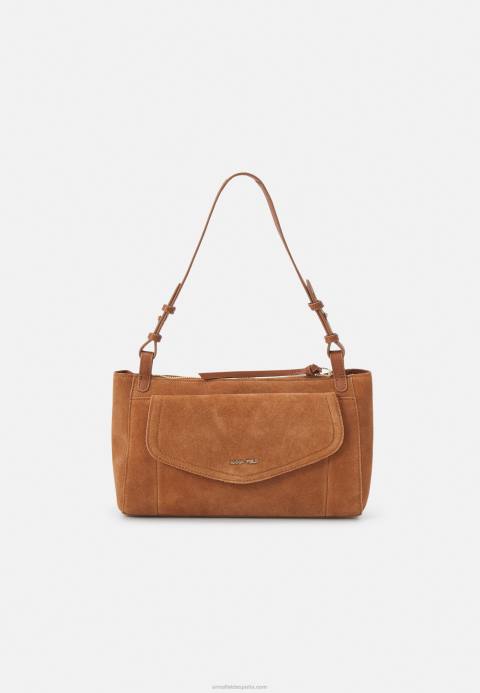 mujer bolso de cuero coñac Anna Field 84Z82390