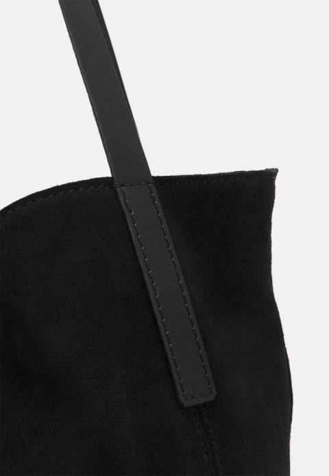 mujer bolso de cuero negro Anna Field 84Z82349