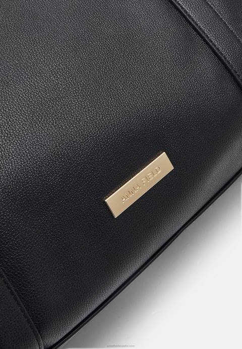 mujer bolso de fin de semana negro Anna Field 84Z82636