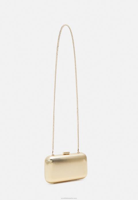 mujer bolso de mano dorado Anna Field 84Z82395