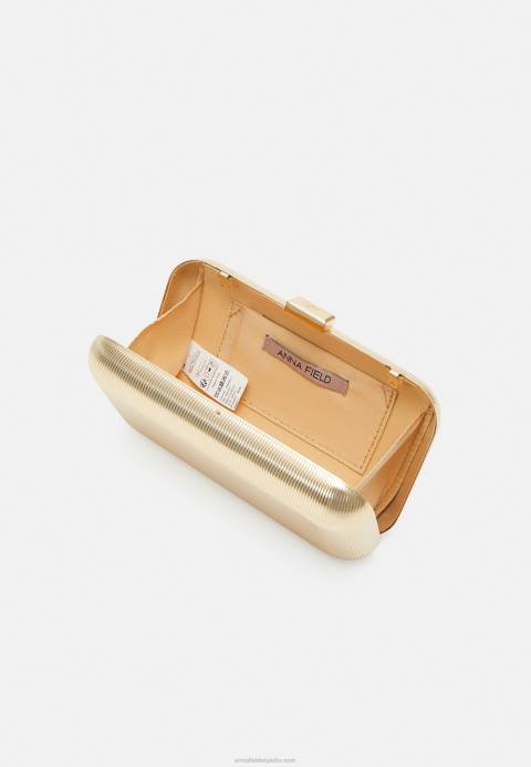 mujer bolso de mano dorado Anna Field 84Z82395