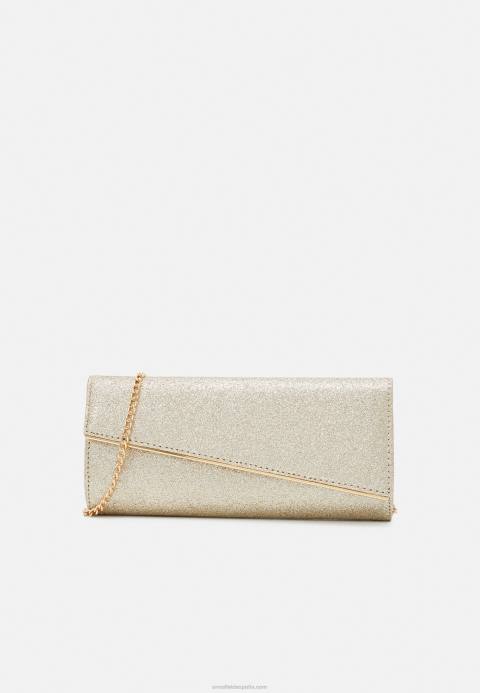 mujer bolso de mano dorado Anna Field 84Z82424