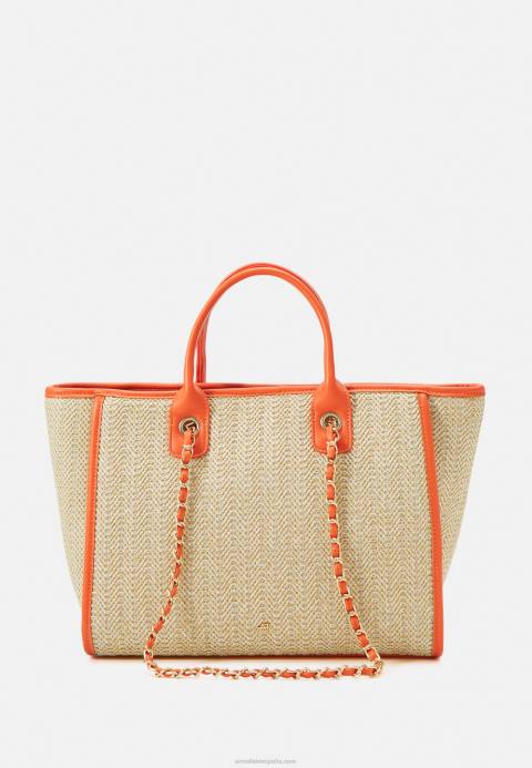 mujer bolso de mano naranja Anna Field 84Z82460