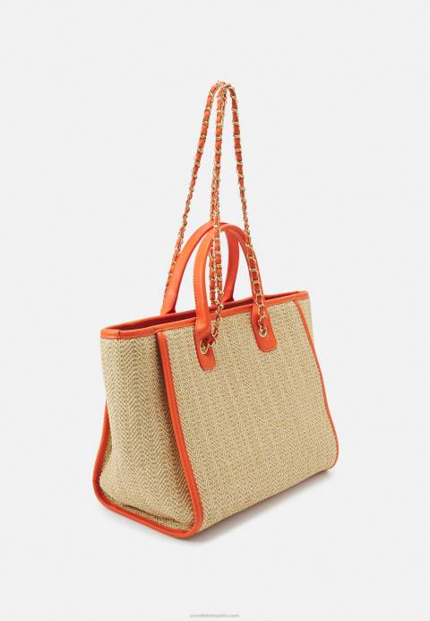 mujer bolso de mano naranja Anna Field 84Z82460