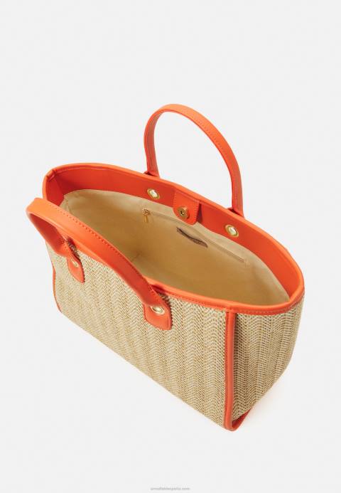 mujer bolso de mano naranja Anna Field 84Z82460