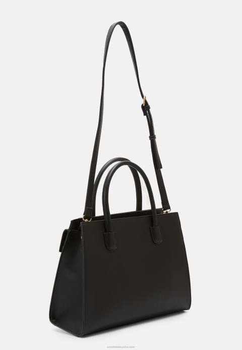 mujer bolso negro Anna Field 84Z82287