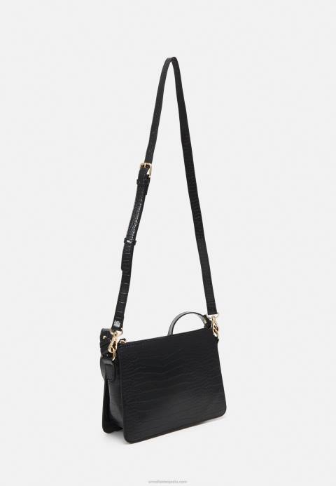 mujer bolso negro Anna Field 84Z82365