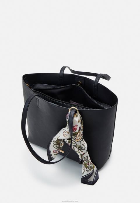 mujer conjunto bolso negro Anna Field 84Z82367