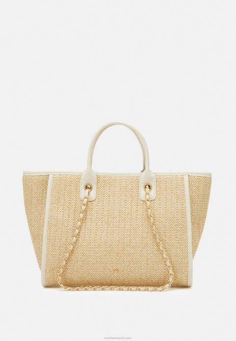 mujer tote bag blanco roto Anna Field 84Z82463