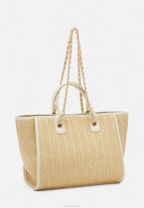 mujer tote bag blanco roto Anna Field 84Z82463