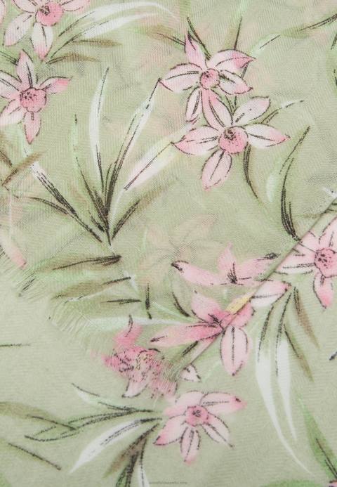 mujer fular verde Anna Field 84Z82842