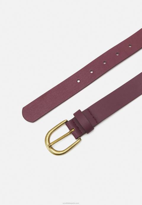 mujer cinturón burdeos Anna Field 84Z82775