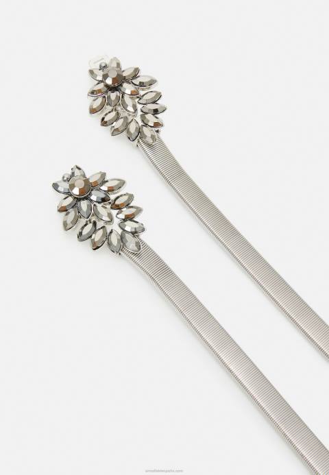 mujer cinturón color plata Anna Field 84Z82732