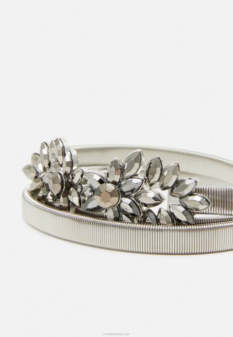 mujer cinturón color plata Anna Field 84Z82732