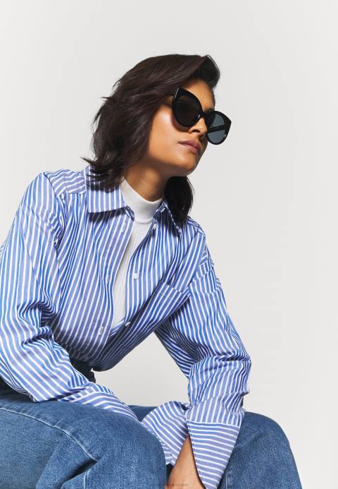 mujer gafas de sol negro Anna Field 84Z82670