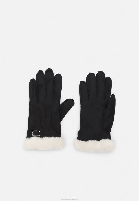 mujer guantes negro/blanco hueso Anna Field 84Z82855
