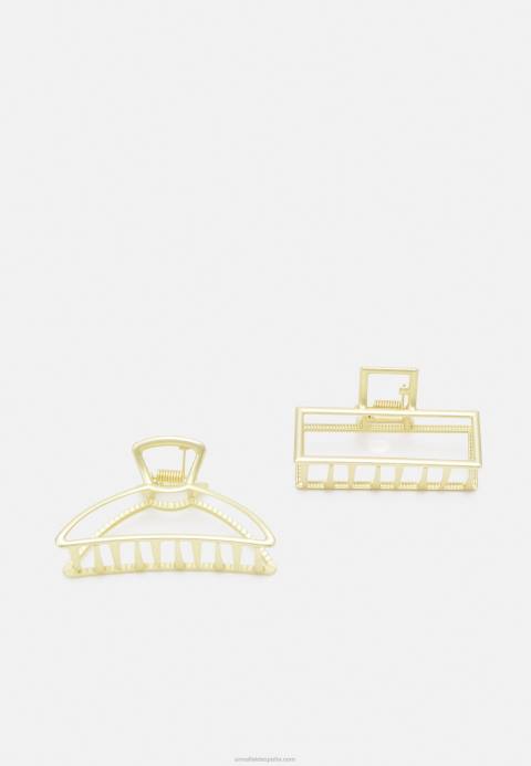 mujer Pack de 2 accesorios para peinar el cabello dorado Anna Field 84Z82668
