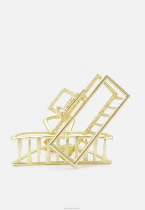 mujer Pack de 2 accesorios para peinar el cabello dorado Anna Field 84Z82668