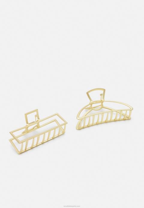 mujer Pack de 2 accesorios para peinar el cabello dorado Anna Field 84Z82669