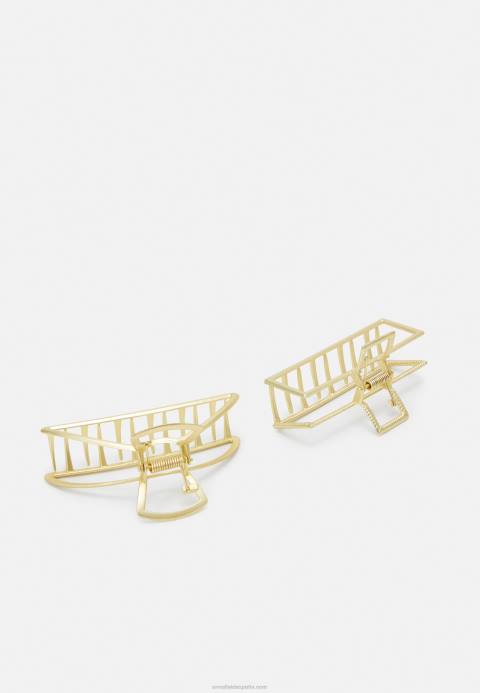 mujer Pack de 2 accesorios para peinar el cabello dorado Anna Field 84Z82669