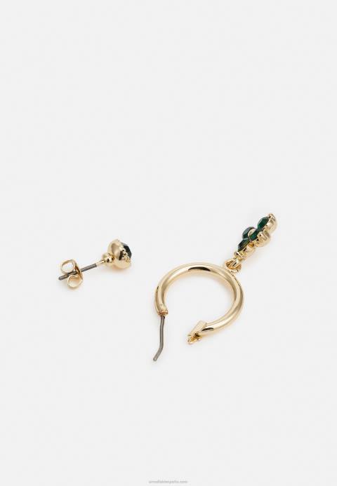 mujer Pack de 6 pendientes verde/dorado Anna Field 84Z82659