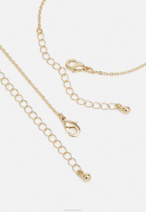 mujer conjunto collar dorado Anna Field 84Z82654