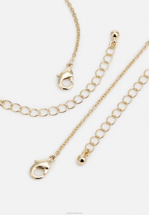 mujer conjunto collar dorado Anna Field 84Z82657