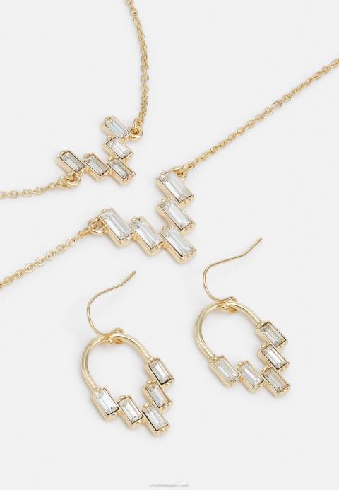 mujer set pendientes color dorado Anna Field 84Z82653