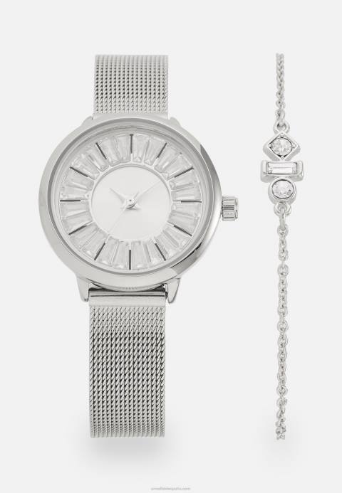mujer reloj de plata Anna Field 84Z82785