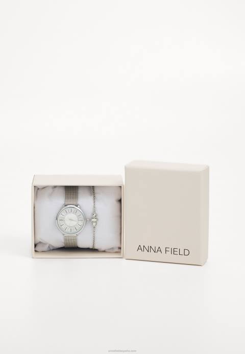 mujer reloj de plata Anna Field 84Z82785