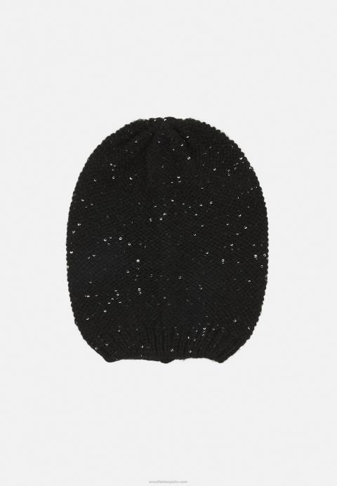 mujer gorro negro Anna Field 84Z82714