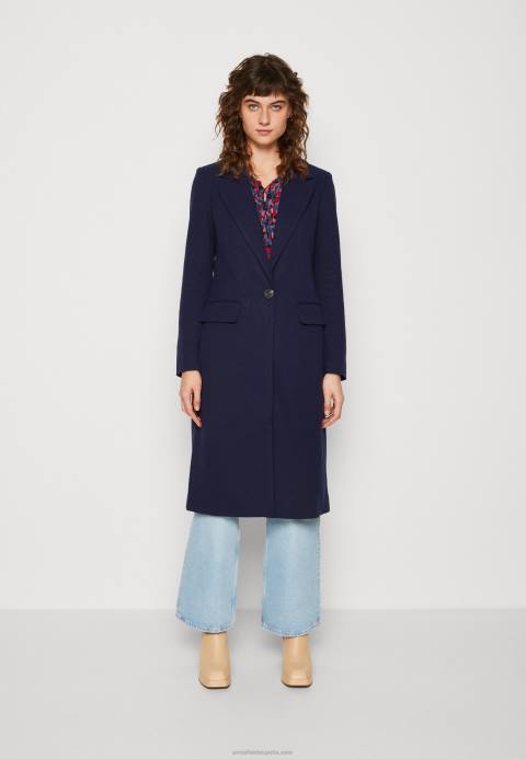 mujer abrigo clásico azul oscuro Anna Field 84Z8910