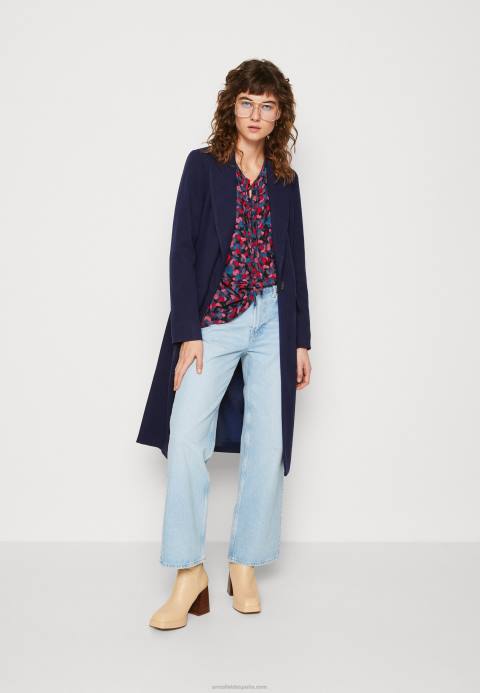 mujer abrigo clásico azul oscuro Anna Field 84Z8910