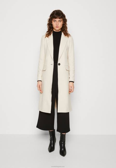 mujer abrigo clásico beige Anna Field 84Z8911