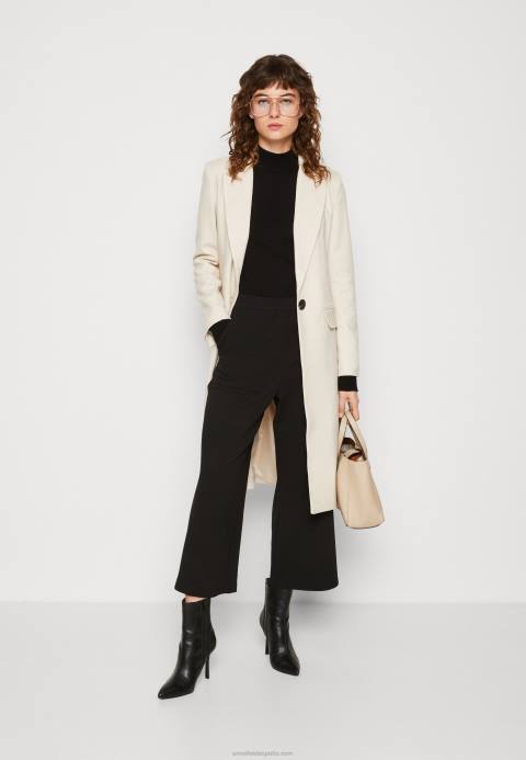 mujer abrigo clásico beige Anna Field 84Z8911