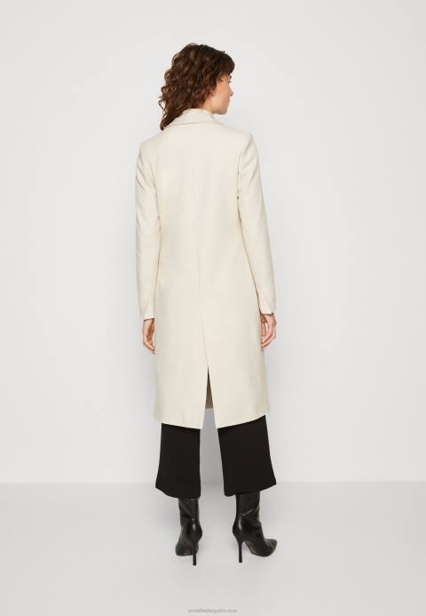 mujer abrigo clásico beige Anna Field 84Z8911