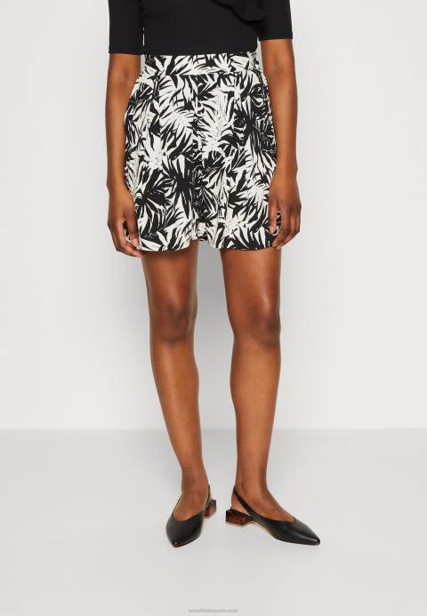 mujer shorts negro/blanco roto Anna Field 84Z8860