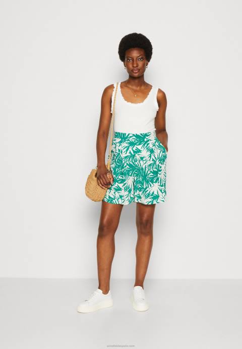 mujer shorts verde/blanco roto Anna Field 84Z8861