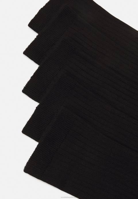 mujer Pack de 5 calcetines negros Anna Field 84Z81143