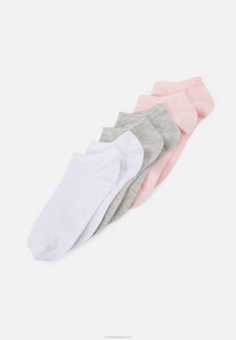mujer Pack de 6 calcetines rosa/gris/blanco Anna Field 84Z81147