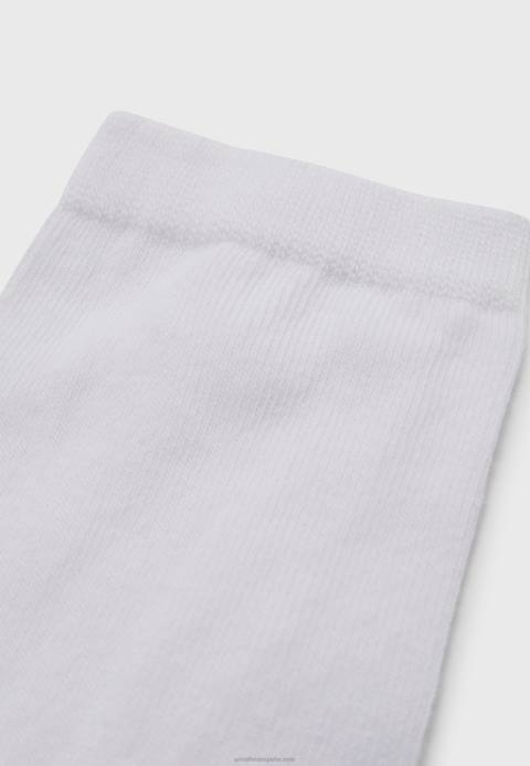 mujer Pack de 8 calcetines blancos Anna Field 84Z81116