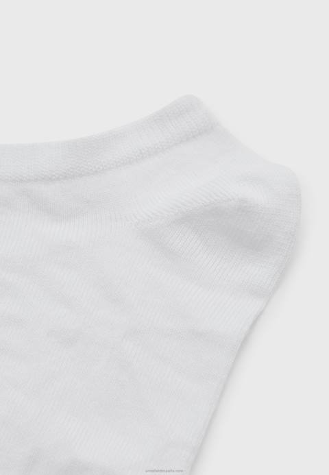 mujer Pack de 8 calcetines blancos Anna Field 84Z81117