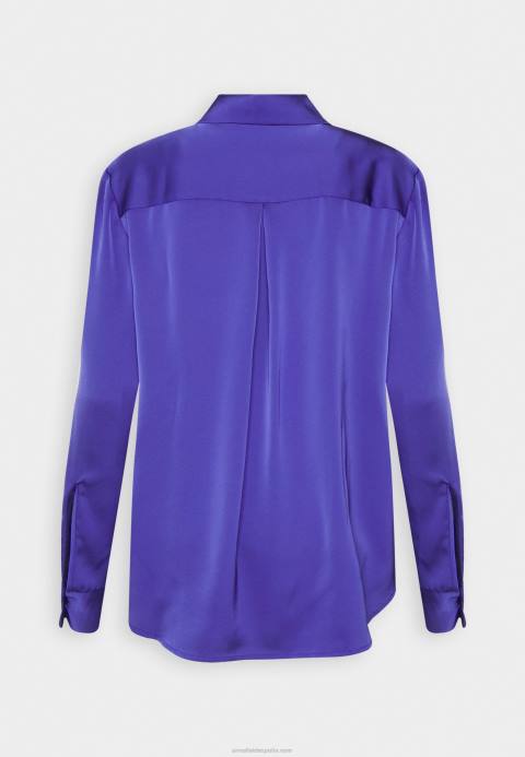 mujer blusa con botones azul oscuro Anna Field 84Z8674