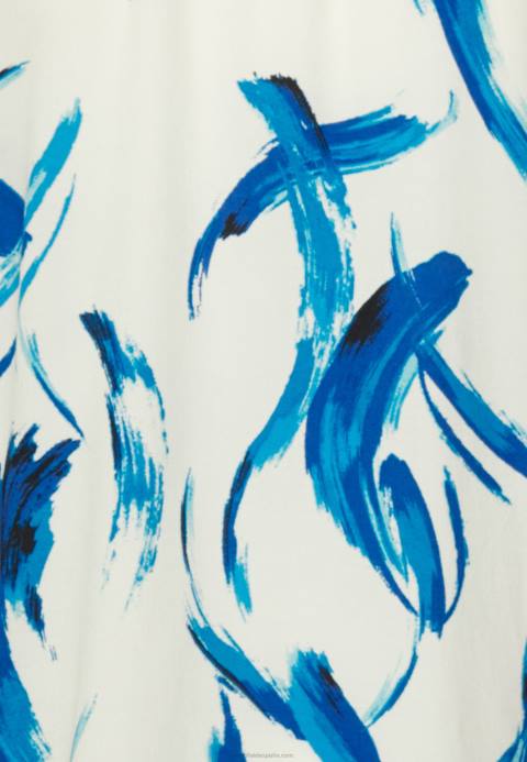 mujer blusa con botones blanca, azul Anna Field 84Z8679