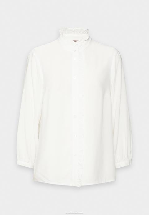 mujer blusa con botones blanco roto Anna Field 84Z8677