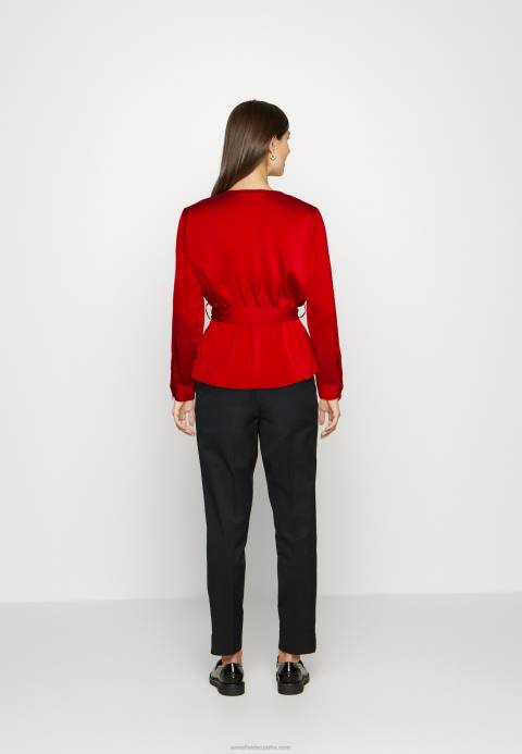 mujer blusa roja Anna Field 84Z8682