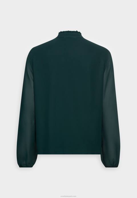 mujer blusa verde Anna Field 84Z8704