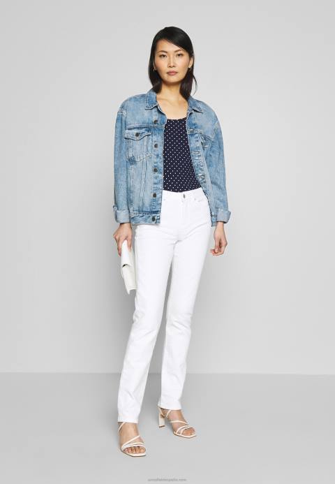 mujer 2er pack camiseta estampada azul marino/blanco Anna Field 84Z8329